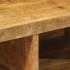 Mueble de TV de pared madera maciza de mango rugosa 60x30x19