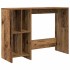 Escritorio madera ingeniería madera envejecida 102,5x35x75