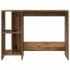 Escritorio madera ingeniería madera envejecida 102,5x35x75