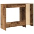 Escritorio madera ingeniería madera envejecida 102,5x35x75
