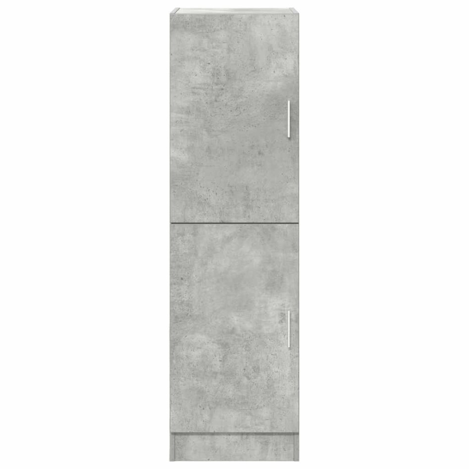 Mueble cocina madera ingeniería gris hormigón 38x41,5x131,5
