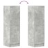 Mueble cocina madera ingeniería gris hormigón 38x41,5x131,5