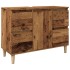 Mueble de lavabo madera ingeniería envejecida 80x33x60