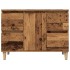 Mueble de lavabo madera ingeniería envejecida 80x33x60