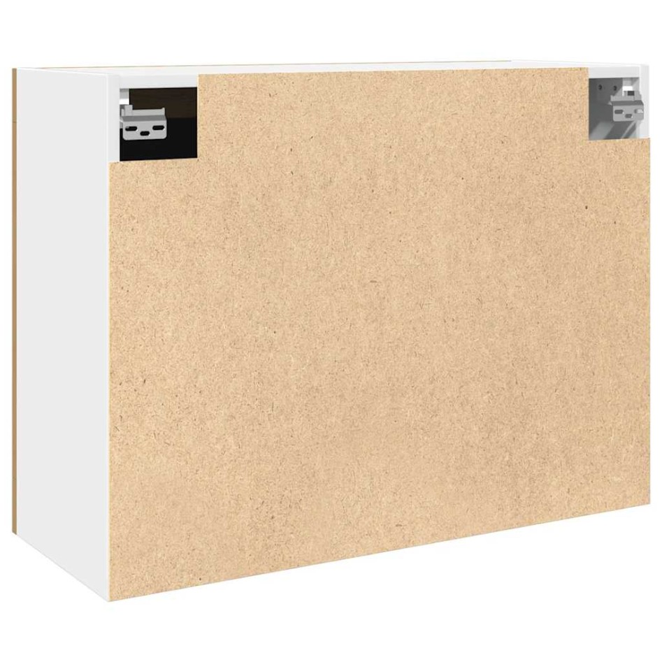 Armario colgante vidrio madera roble artisan 80x31x60