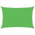 Toldo de vela HDPE verde claro 160 g/m² 5x6