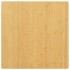 Tablero de mesa de bambú 80x80x2,5