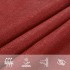 Toldo de vela rojo HDPE 160 g/m² 5x6