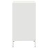 Aparador de acero laminado en frío blanco 35x39x73,5