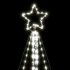 Árbol de Navidad LED 615 LEDs blanco frío 404,5