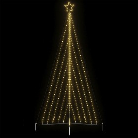 Árbol de Navidad LED 570 LEDs blanco cálido 399