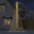 Árbol de Navidad LED 570 LEDs blanco cálido 399