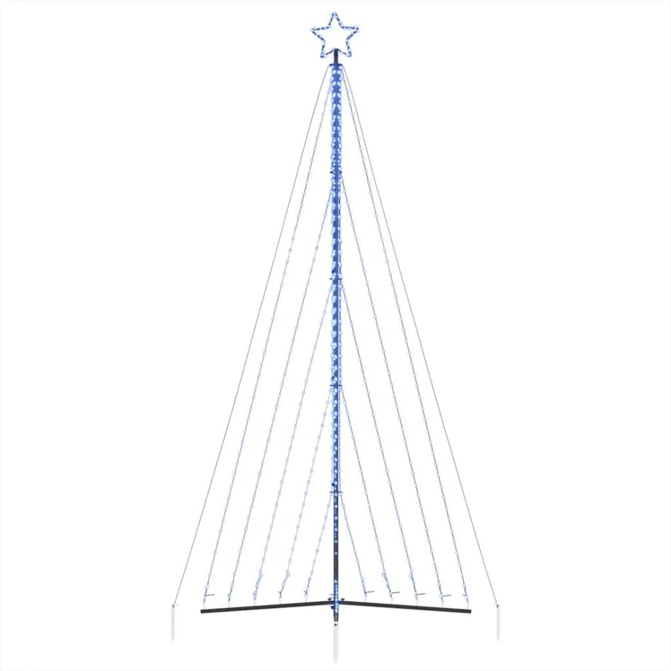 Árbol de Navidad LED 570 LED azul 399