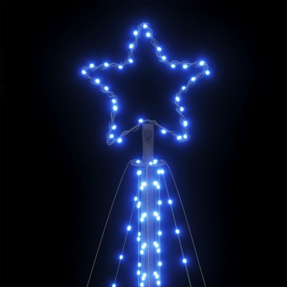 Árbol de Navidad LED 570 LED azul 399