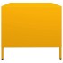 Mesa de centro acero laminado en frío amarillo 68,5x50x43,5