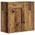 Aparador de madera contrachapada madera vieja 80x36x75