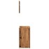 Juego de muebles de baño 2 piezas madera ingeniería