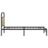 Estructura de cama sin colchón 100x190 cm madera roble