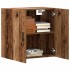 Armario pared madera ingeniería envejecida 60x31x60