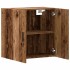 Armario pared madera ingeniería envejecida 60x31x60