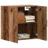 Armario pared madera ingeniería envejecida 60x31x60