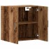 Armario pared madera ingeniería envejecida 60x31x60