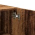 Armario pared madera ingeniería envejecida 60x31x60