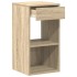 Mesillas de noche con cajón 2 uds roble sonoma 35x34x66,5