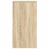 Mesillas de noche con cajón 2 uds roble sonoma 35x34x66,5