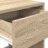 Mesillas de noche con cajón 2 uds roble sonoma 35x34x66,5