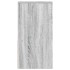 Mesillas de noche con cajón 2 uds gris sonoma 35x34x66,5