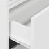 Armarios con 2 cajones 2 uds blanco 60x31x40