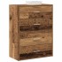 Armarios con 2 cajones 2 uds madera vieja 60x31x40