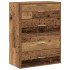 Armarios con 2 cajones 2 uds madera vieja 60x31x40