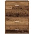Armarios con 2 cajones 2 uds madera vieja 60x31x40