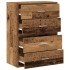 Armarios con 2 cajones 2 uds madera vieja 60x31x40