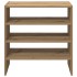 Zapateros 2 uds apilables roble artesanal 60x30x30,5