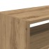 Zapateros 2 uds apilables roble artesanal 60x30x30,5