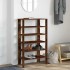 Zapatero madera contrachapada roble ahumado 61x32x105