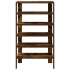 Zapatero madera contrachapada roble ahumado 61x32x105