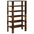 Zapatero madera contrachapada roble ahumado 61x32x105