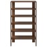 Mueble zapatero madera contrachapada marrón roble 61x32x105