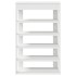Mueble zapatero madera contrachapada blanco 60x30x98