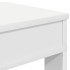 Mueble zapatero madera contrachapada blanco 60x30x98
