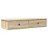 Estante de pared con cajones madera contrachapada roble