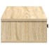 Estante de pared con cajones madera contrachapada roble