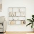 Estante cubo pared 12 compartimentos madera ingeniería