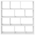 Estante cubo pared 12 compartimentos madera ingeniería