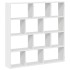 Estante cubo pared 12 compartimentos madera ingeniería