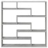 Estante cubo de pared 7 compartimentos madera gris